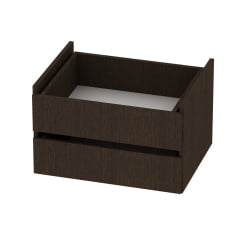 Тумба с ящиками в шкаф-купе B-T2-2(Венге)