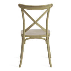Стул CROSS (mod. PL24) пластик, 48 х 58 х 89 см, Green (зеленый) 33513