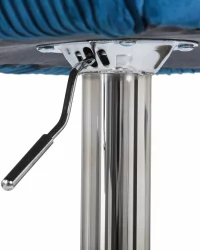 Стул барный DOBRIN DARCY Синий велюр 1922-20