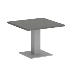 Стол журнальный квадратный ХОМЕ ОФФИCЕ ВР.СП-5-60.2Г Металлик/Серый металл / HOME OFFICE VR.SP-5-60.2G