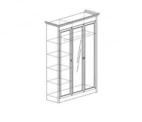 Длинный шкаф Флоренция 671 Дуб оксофрд