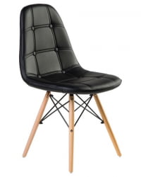 Стул обеденный ДОБРИН БЕННЕТ (ножки светлый бук, черный) 4 шт / DOBRIN BENNET