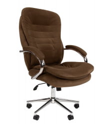 Кресло руководителя CHAIRMAN 795 HOME ткань Коричневый