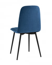 Стул Easy велюр синий 4 шт. комплект