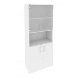 Шкаф высокий широкий ONIX O.ST-1.4 Белый Бриллиант