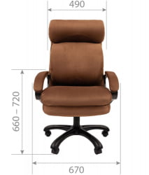 Кресло руководителя CHAIRMAN 505 HOME NEW Темно-бежевый