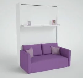 Кровать-трансформер Смарт 1 без шкафа К 1600 Дуб молочный