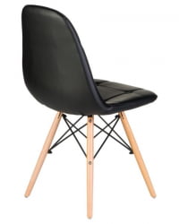 Стул обеденный ДОБРИН БЕННЕТ (ножки светлый бук, черный) 4 шт / DOBRIN BENNET