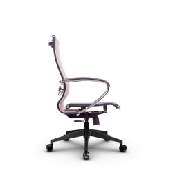 Кресло офисное МЕТТА B 2m 9/K131, Основание 17832 Комплект 4 Золотой ротанг Черное