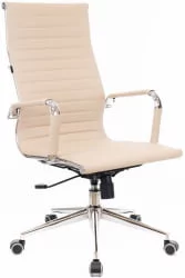 Кресло руководителя Everprof Rio T Экокожа Бежевый
