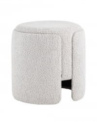 Пуф Taks букле (светло-серый)