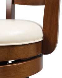 Стул барный DOBRIN WILLIAM BAR (шоколад, кремовый) 2 шт