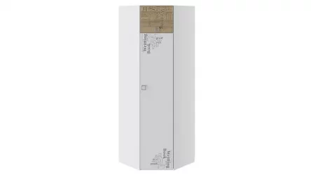 Шкаф для одежды Оксфорд ТД-139.07.23 Ривьера Белый с рисунком