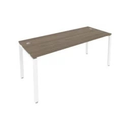 Стол письменный METAL SYSTEM Б.СП-5 Вяз/Белый