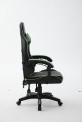 Кресло спортивное TopChairs Shadow черно-зеленый