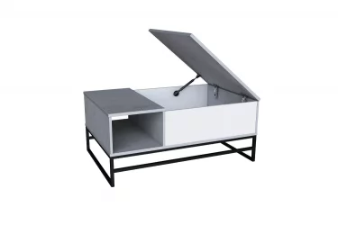 Стол журнальный Кёльн ЛД.674.040.000 Метрополитан/Белый