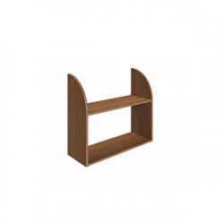 Полка навесная Riva А.ПНС-1 Орех Гварнери