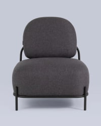 Кресло Стоун 1 рогожка Темно-серый