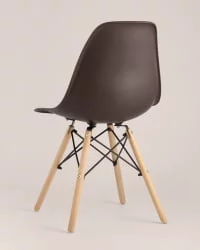 Стул Еамес ДСВ 4 шт. Коричневый / Eames DSW