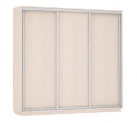 Шкаф-купе трехдверный Экспресс Трио Элемент 2400х2200h Дуб молочный