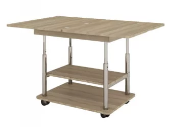 Журнальный столик на колесиках Агат-22.2 Дуб кобург