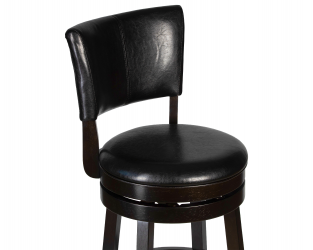 Вращающийся полубарный стул DOBRIN JOHN COUNTER Черный