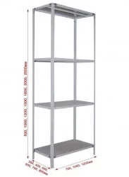 Стеллаж СТФ 1064-2.0