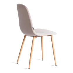 Кухонный стул БРЕЕЗЕ (мод. ДЖСC-58) Велюр/металл , 44 х 53 х 86 см, Лигхт грей (светло-серый) ХЛР14 / натуральный / BREEZE (mod. JSC-58) Light grey HLR14