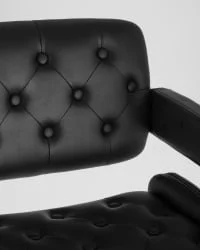 Барный стул Бентли ПУ-кожа Черный / PU-кожа