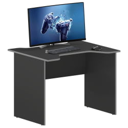 Игровой компьютерный стол SKILLL SKL 100CA антрацит/металлик