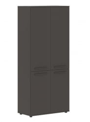 Шкаф с глухими средними и малыми дверьми EDIS EHCS 85.3 Мокко Мокко Мокко