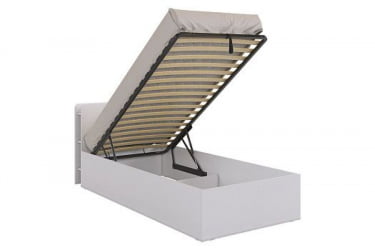 Кровать с подъёмным механизмом Юниор ZP.SMU-02 белое дерево