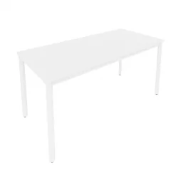 Стол письменный на металлокаркасе SLIM SYSTEM С.СП-6 Белый-Белый