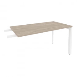 Брифинг-приставка на П-образном м/к ONIX O.MP-BR-13 Дуб Аттик/Белый