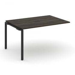 Проходной наборный элемент переговорного стола CONCEPT CN.NPRG-013 Дуб Мали Черный