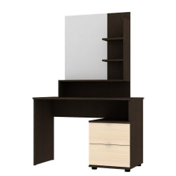 Туалетный столик Алиса(C3)1524х1001х459сторцевойручкой(Венге-ДМ)