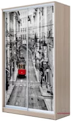 Шкаф-купе Хит-24-14-77 Лондон Ясень шимо светлый