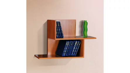 Полка для книг-2 Ясень шимо темный