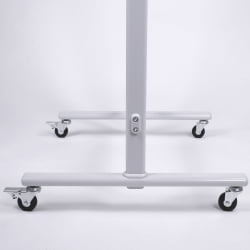 Доска магнитно-маркерная на стенде STAFF 100х150 см 2-сторонняя