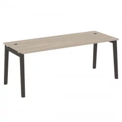 Стол рабочий руководителя ONIX WOOD OW.SRR-6.8 Дуб Аттик/Темный