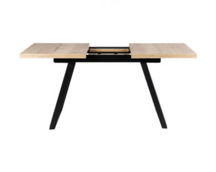 Стол Пеле раздвиж. 140-180 Галифакс Натур/Бабочка