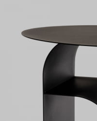 Журнальный столик Arwel металл черный