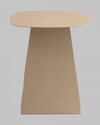 Журнальный столик Leyre металл бежевый