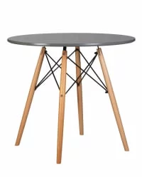 Маленький обеденный стол DOBRIN CHELSEA 80 Темно-серый GR-04