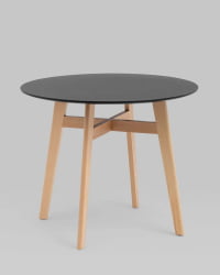 Стол Таргет Сирcле 90*90 Черный / Target Circle