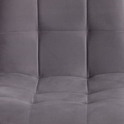 Стул CHILLY MAX Велюр/металл , 45 х 54 х 90 см , темно-серый/черный