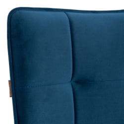 Стул обеденный Bari LT, велюр, Dark blue (темно-синий), 41х55х89 см
