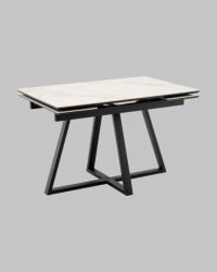 Стол Кассика 120*80 см столешница керамика белый