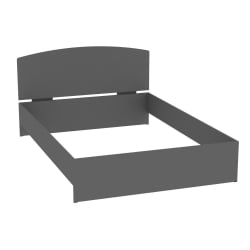Кровать Алиса(L23)1447х903х2063(Графит)