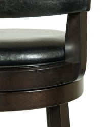 Стул барный DOBRIN JOHN BAR (капучино, черный) 2 шт